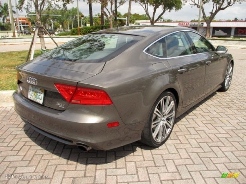 2012 A7 3.0T quattro Prestige - Dakota Grey Metallic / Black photo #11