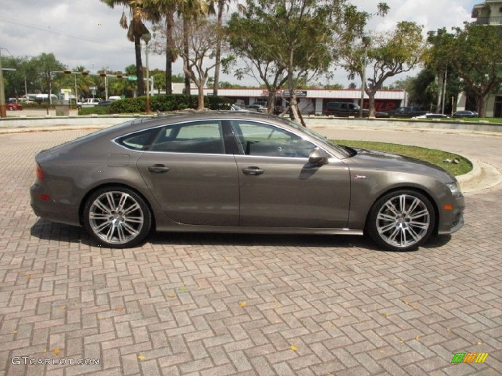 2012 A7 3.0T quattro Prestige - Dakota Grey Metallic / Black photo #13