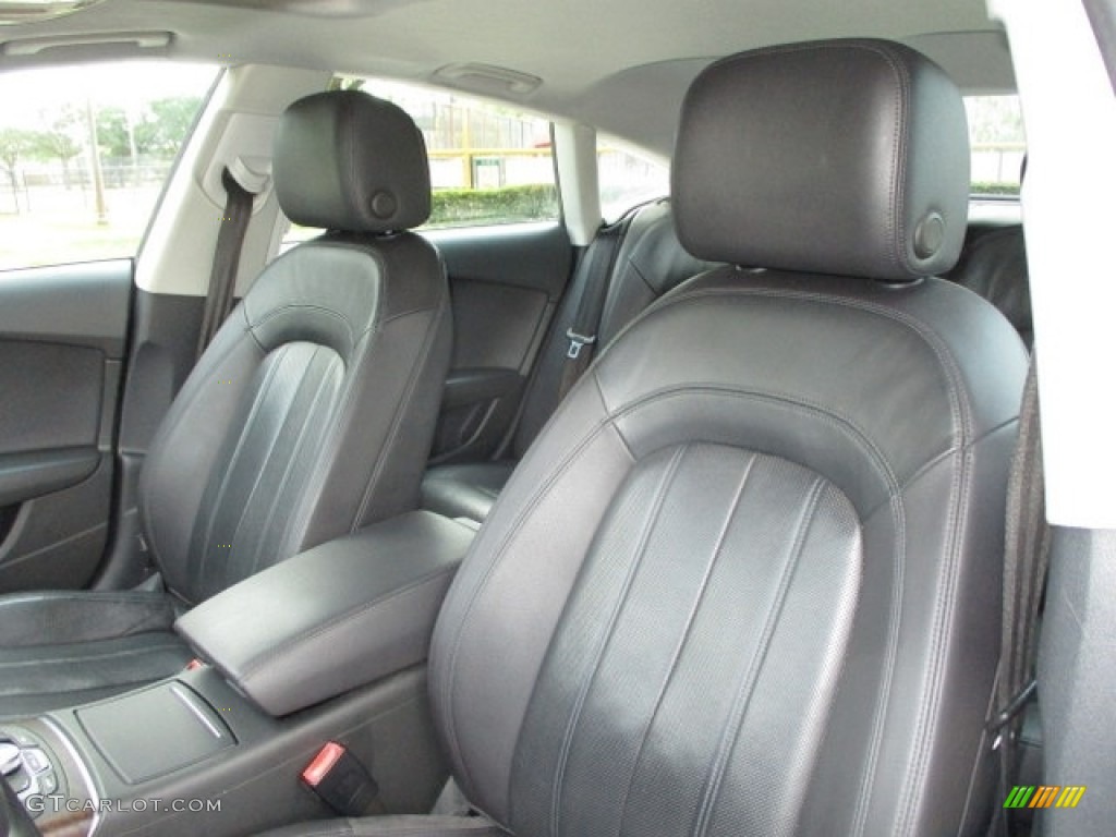 2012 A7 3.0T quattro Prestige - Dakota Grey Metallic / Black photo #14