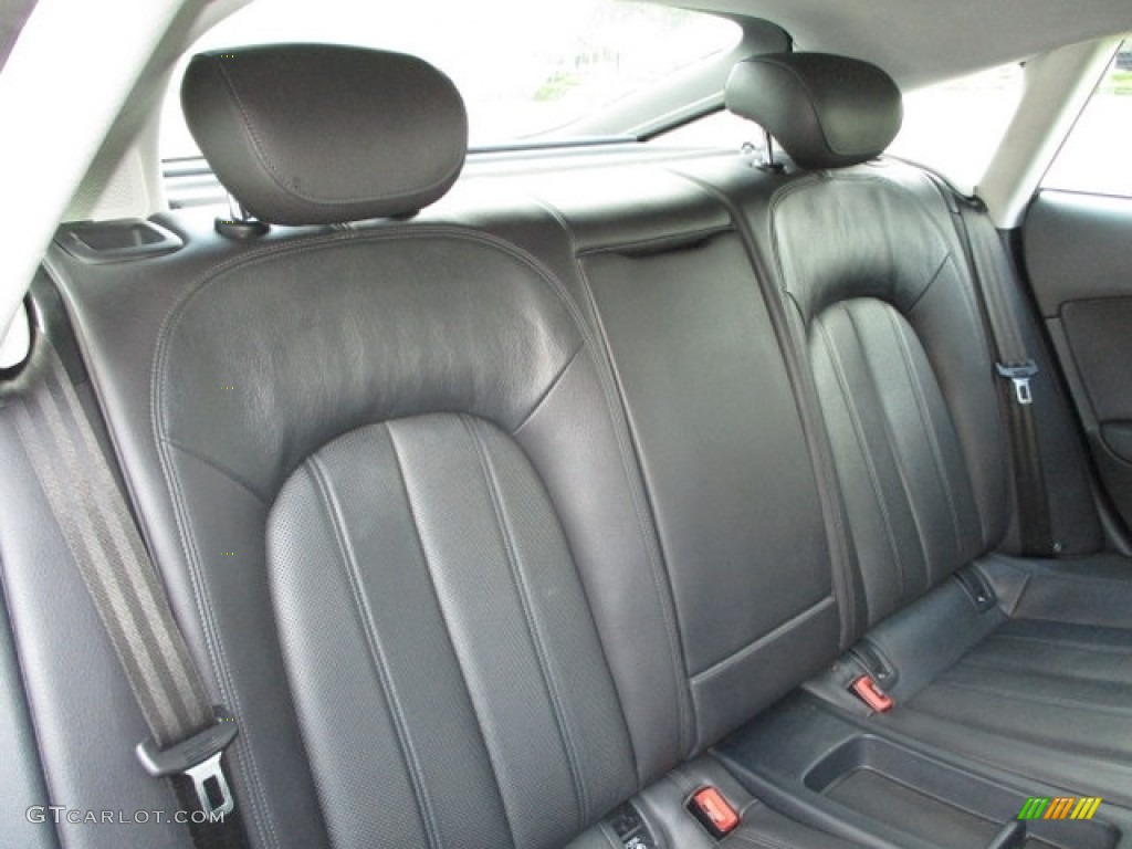2012 Audi A7 3.0T quattro Prestige Rear Seat Photo #144043468