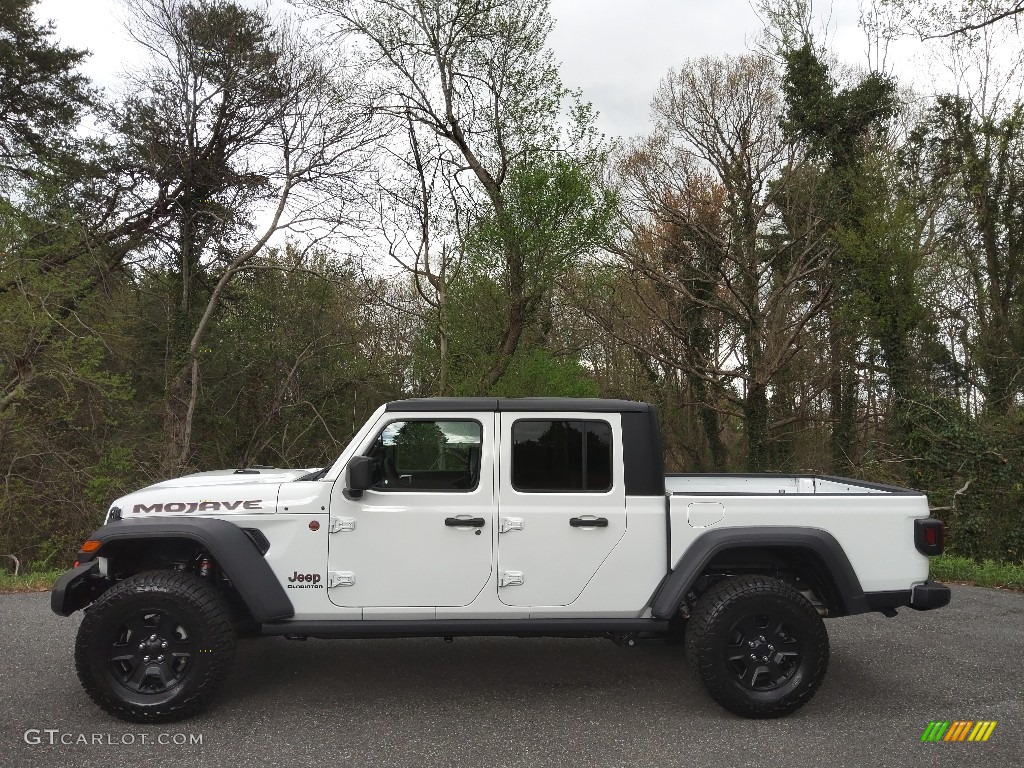 2022 Gladiator Mojave 4x4 - Bright White / Black photo #1