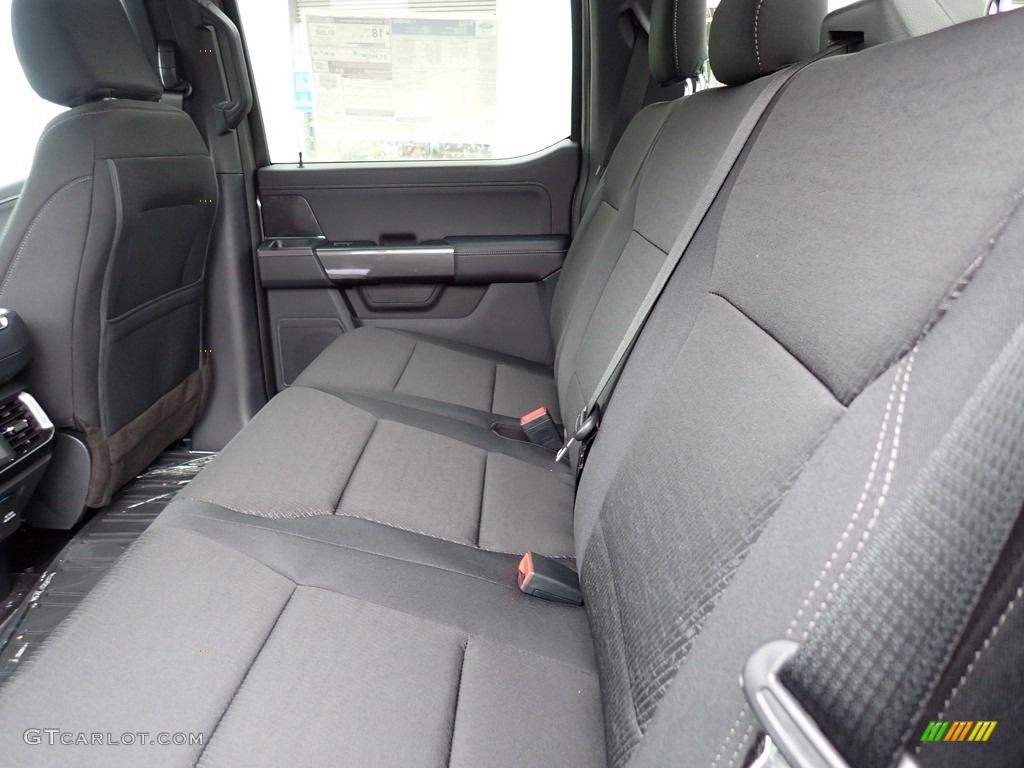 2022 Ford F150 XLT SuperCrew 4x4 Rear Seat Photo #144043561