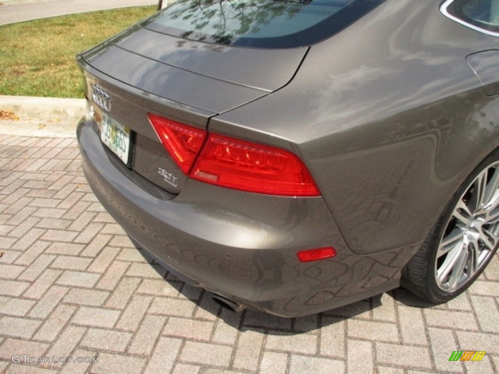 2012 A7 3.0T quattro Prestige - Dakota Grey Metallic / Black photo #23