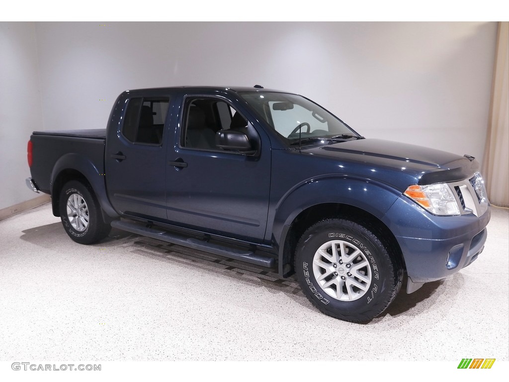 Arctic Blue Metallic 2016 Nissan Frontier SV Crew Cab Exterior Photo #144043621