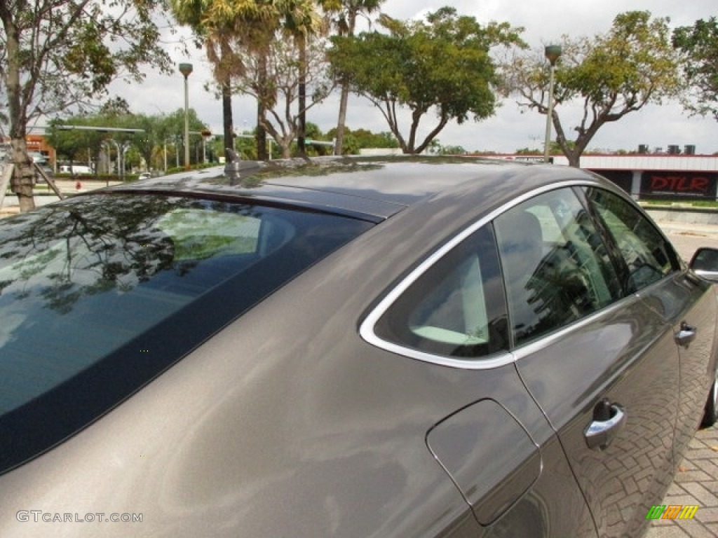 2012 A7 3.0T quattro Prestige - Dakota Grey Metallic / Black photo #25