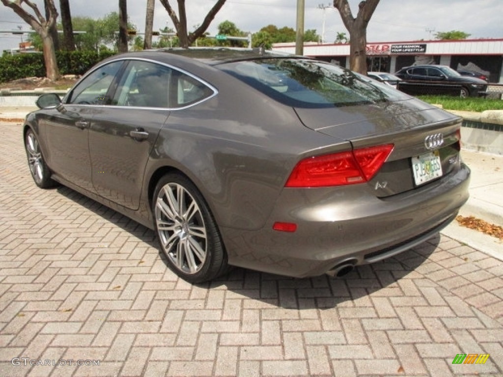 2012 A7 3.0T quattro Prestige - Dakota Grey Metallic / Black photo #34