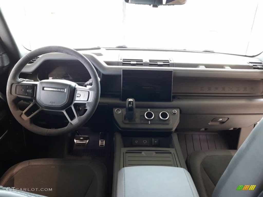 2023 Land Rover Defender 90 V8 Ebony Dashboard Photo #144043846