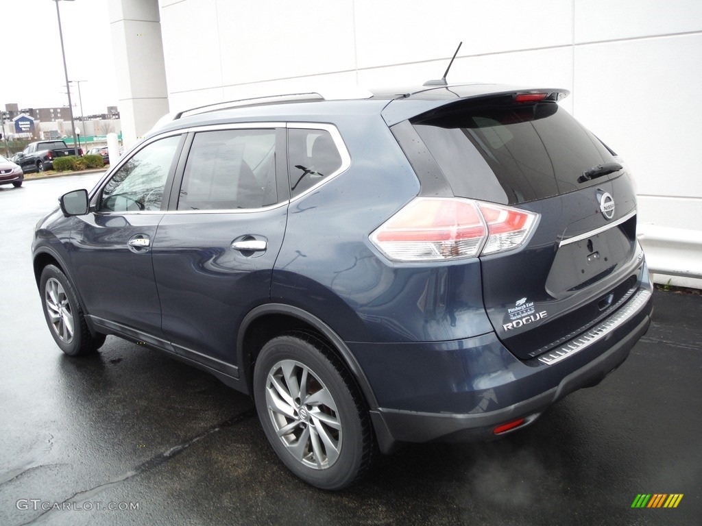 2015 Rogue SL AWD - Arctic Blue Metallic / Charcoal photo #8