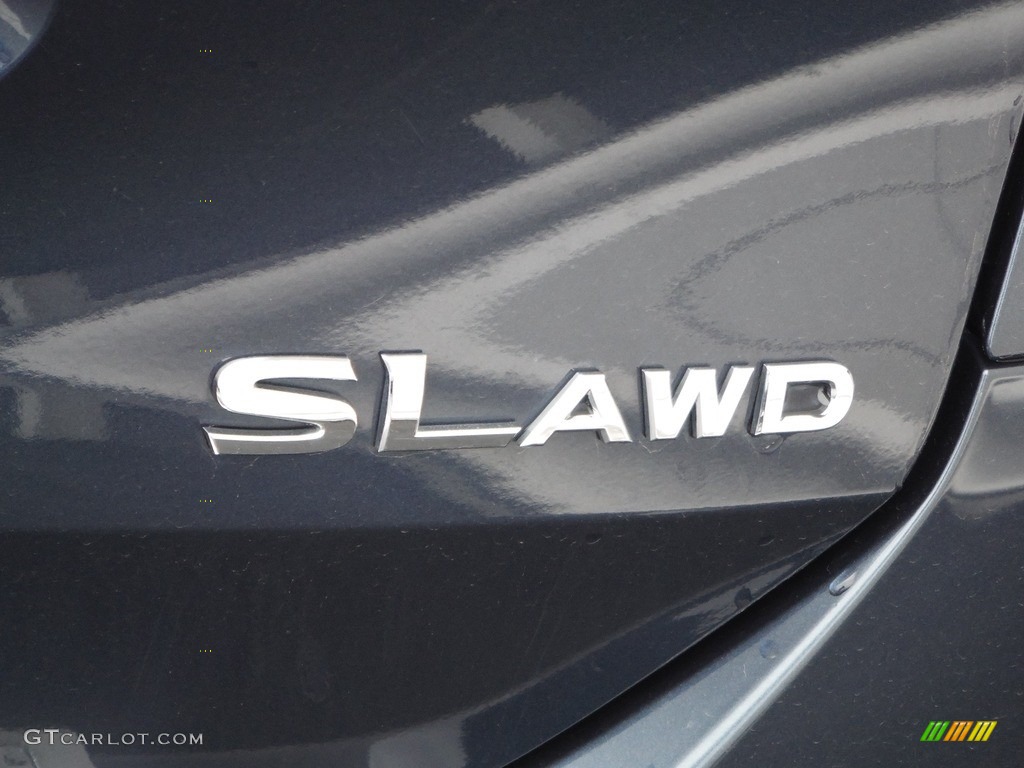 2015 Rogue SL AWD - Arctic Blue Metallic / Charcoal photo #9