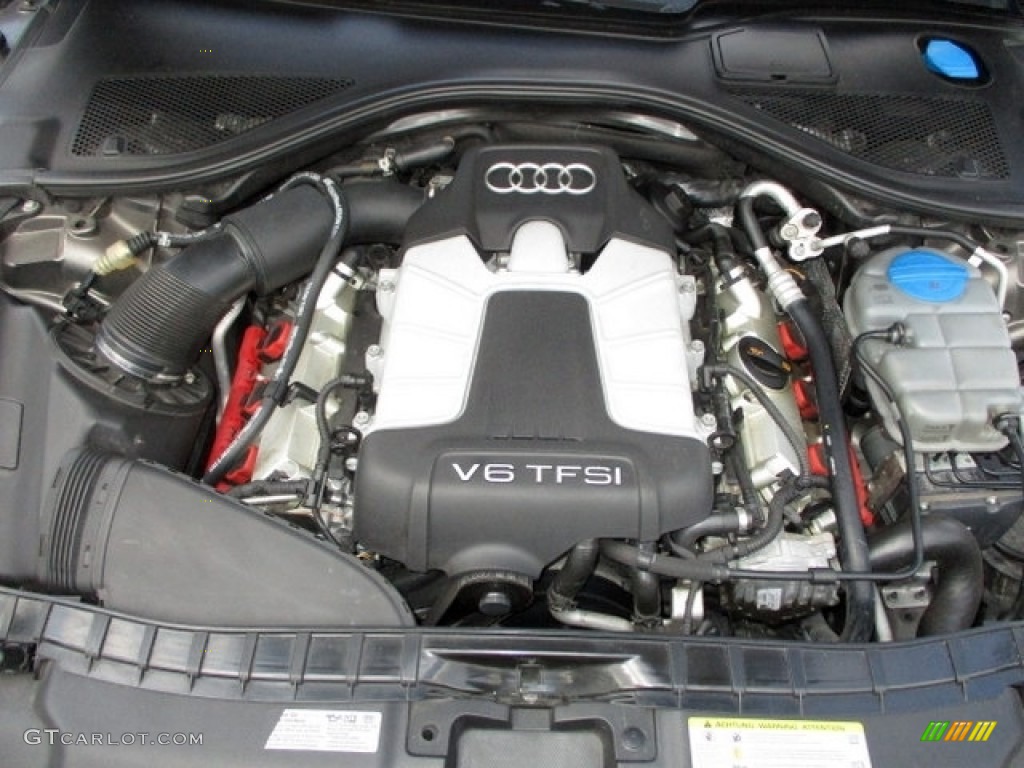 2012 Audi A7 3.0T quattro Prestige 3.0 Liter TFSI Supercharged DOHC 24-Valve VVT V6 Engine Photo #144043963