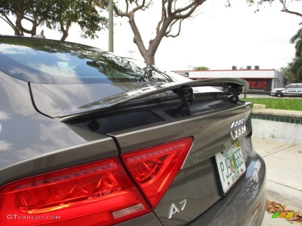 2012 A7 3.0T quattro Prestige - Dakota Grey Metallic / Black photo #43