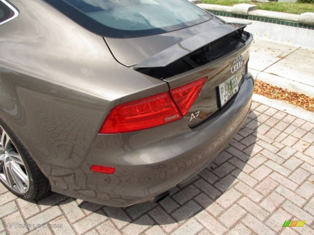 2012 A7 3.0T quattro Prestige - Dakota Grey Metallic / Black photo #45