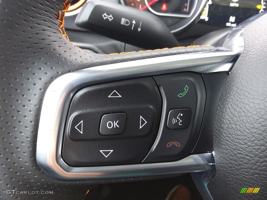 2022 Jeep Gladiator Mojave 4x4 Black Steering Wheel Photo #144044086
