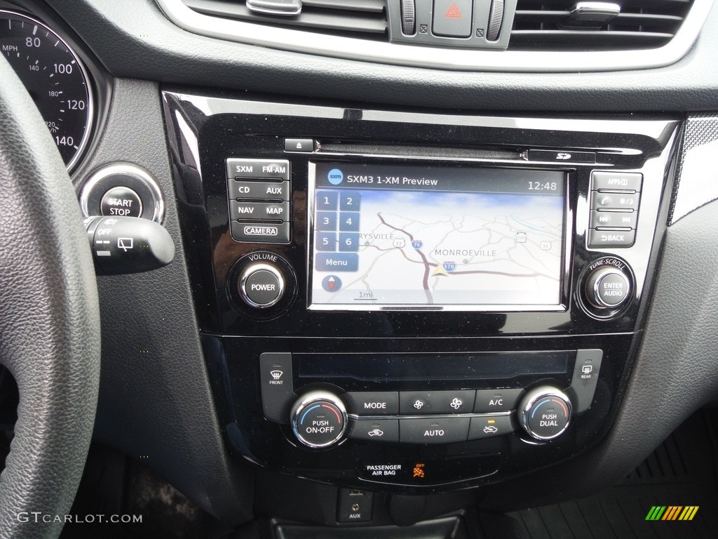 2015 Rogue SL AWD - Arctic Blue Metallic / Charcoal photo #18