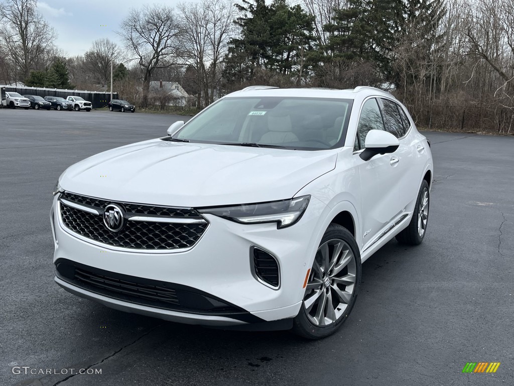 Summit White 2022 Buick Envision Avenir AWD Exterior Photo #144044131