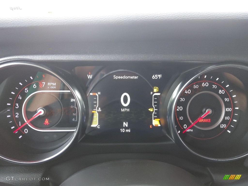 2022 Jeep Gladiator Mojave 4x4 Gauges Photo #144044149