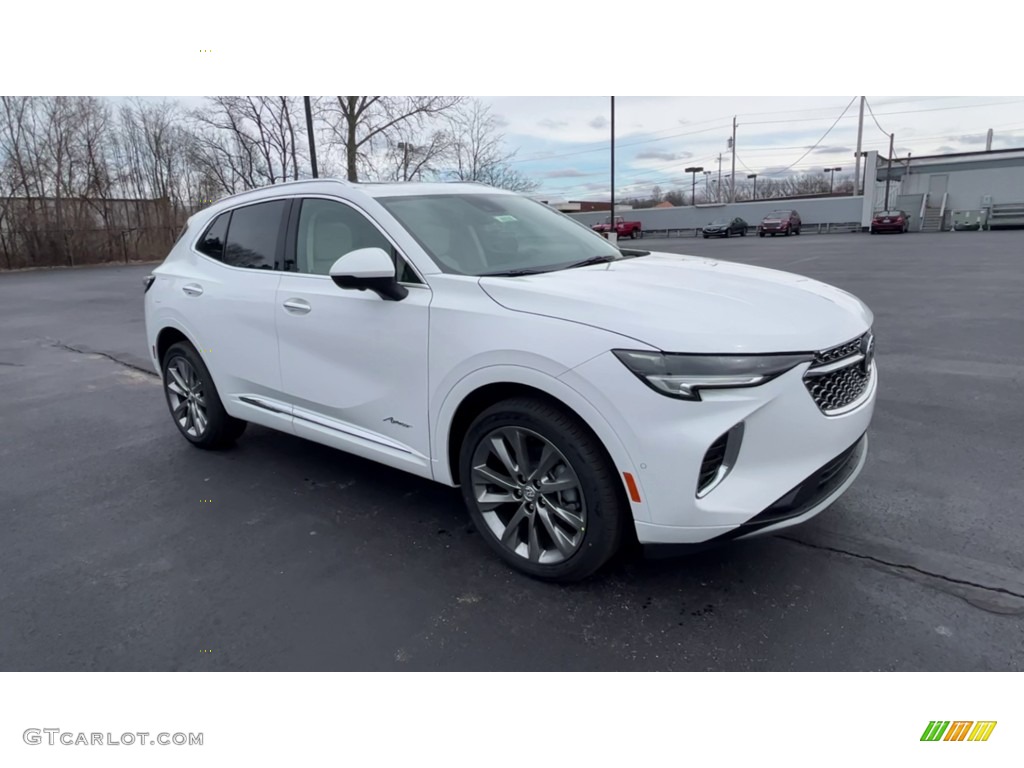 Summit White 2022 Buick Envision Avenir AWD Exterior Photo #144044155