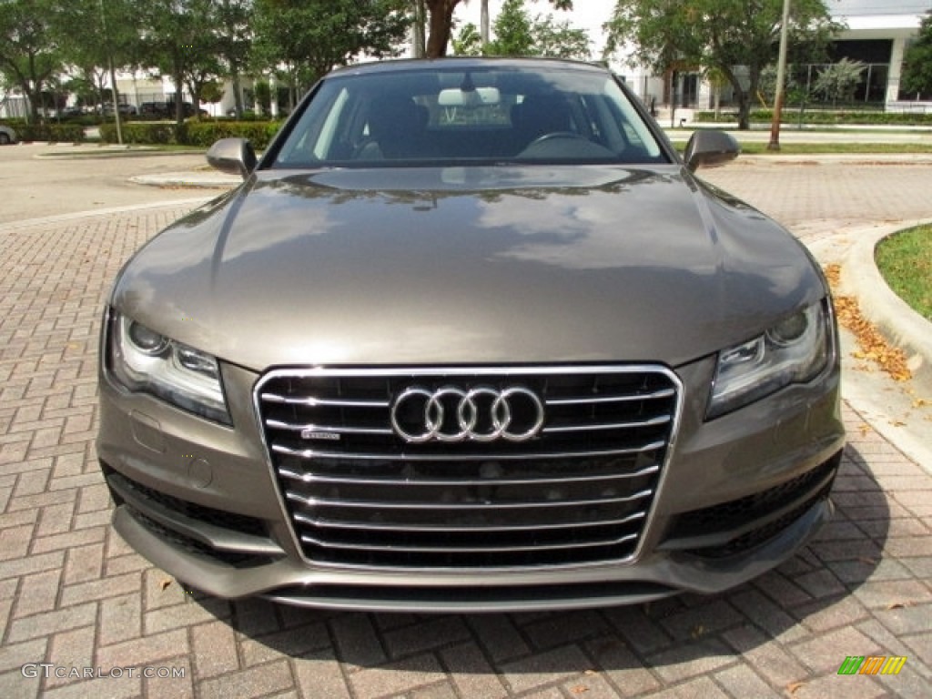2012 A7 3.0T quattro Prestige - Dakota Grey Metallic / Black photo #55