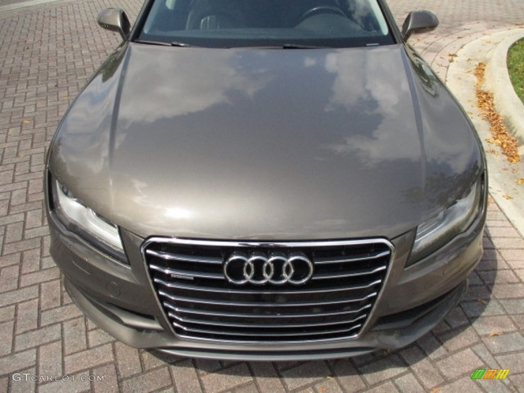 2012 A7 3.0T quattro Prestige - Dakota Grey Metallic / Black photo #81