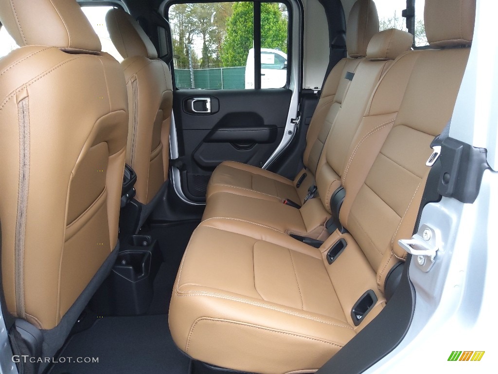 Black/Dark Saddle Interior 2022 Jeep Gladiator Overland 4x4 Photo #144045676