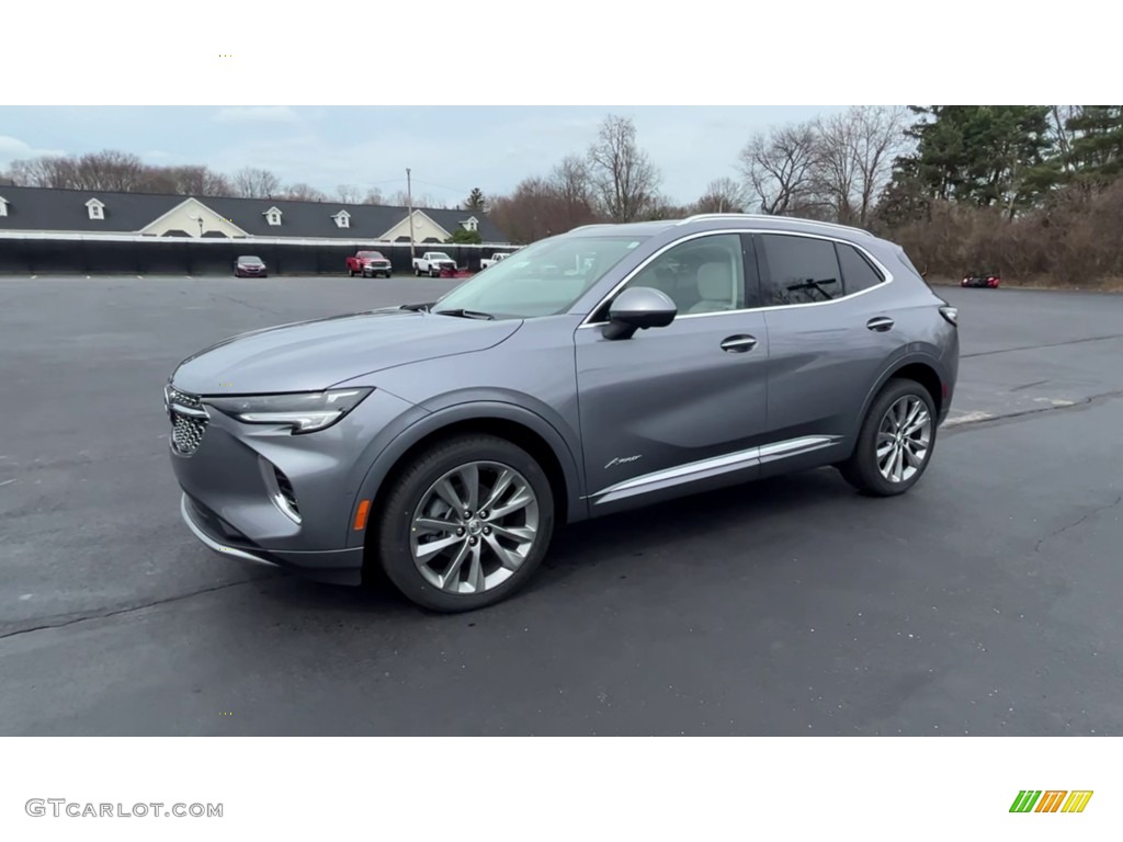 Satin Steel Metallic 2022 Buick Envision Avenir AWD Exterior Photo #144046030