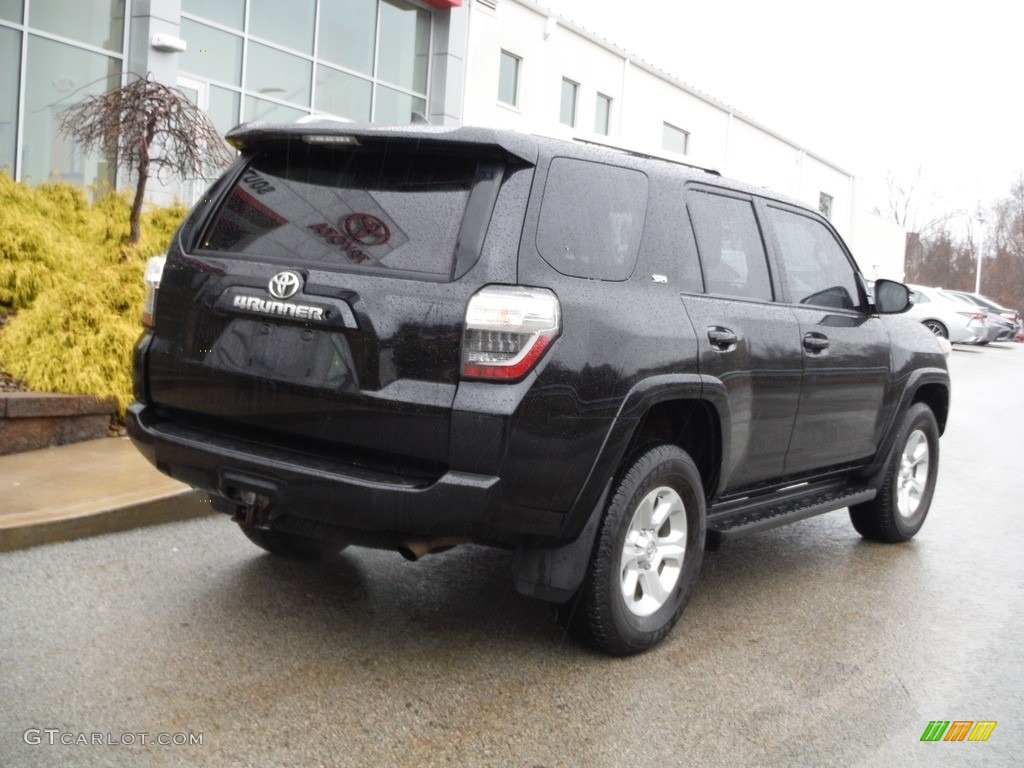 2016 4Runner SR5 Premium 4x4 - Midnight Black Metallic / Graphite photo #19
