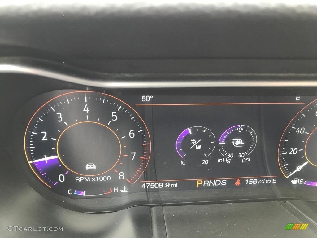 2018 Ford Mustang EcoBoost Premium Convertible Gauges Photo #144046994
