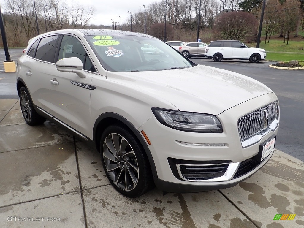 2019 Nautilus Reserve AWD - Ceramic Pearl / Coffee photo #8