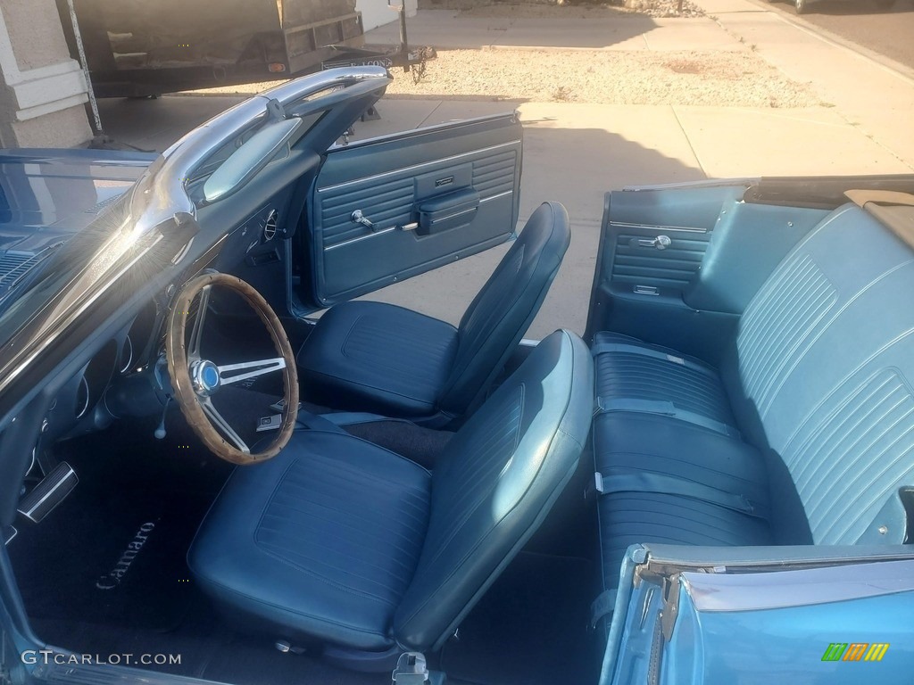 1968 Chevrolet Camaro Convertible Interior Color Photos