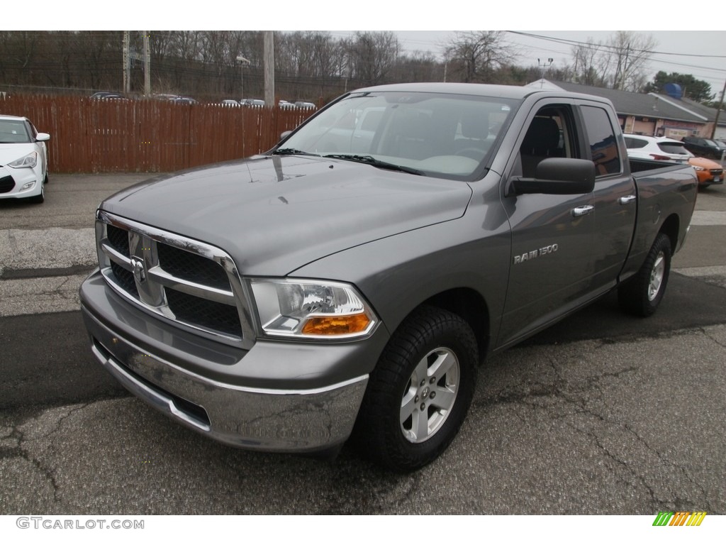 2011 Ram 1500 SLT Quad Cab 4x4 - Mineral Gray Metallic / Dark Slate Gray/Medium Graystone photo #1
