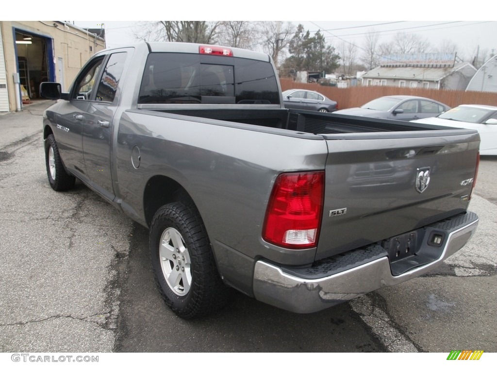 2011 Ram 1500 SLT Quad Cab 4x4 - Mineral Gray Metallic / Dark Slate Gray/Medium Graystone photo #7
