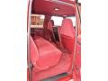 1996 Ford F250 Red Interior Rear Seat Photo