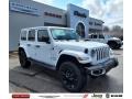 Bright White 2022 Jeep Wrangler Unlimited Sahara 4XE Hybrid