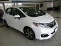 2019 Platinum White Pearl Honda Fit EX  photo #3