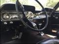 1965 Ford Mustang Black Interior Steering Wheel Photo