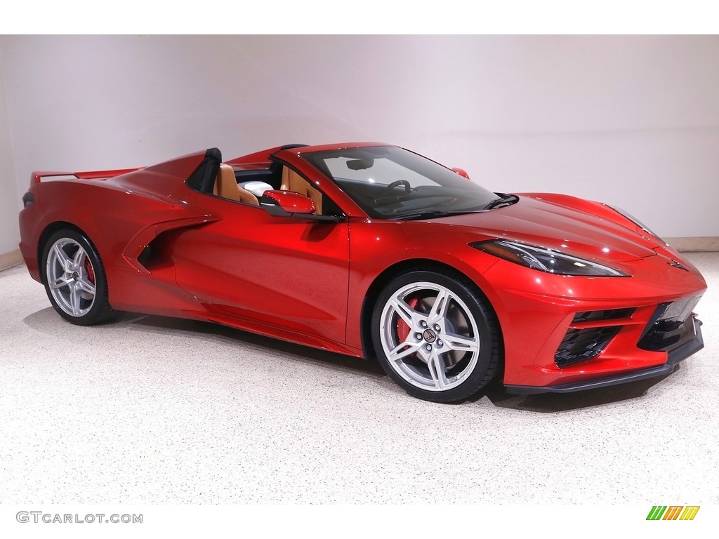 Red Mist Metallic Tintcoat 2022 Chevrolet Corvette Stingray Convertible Exterior Photo #144049798