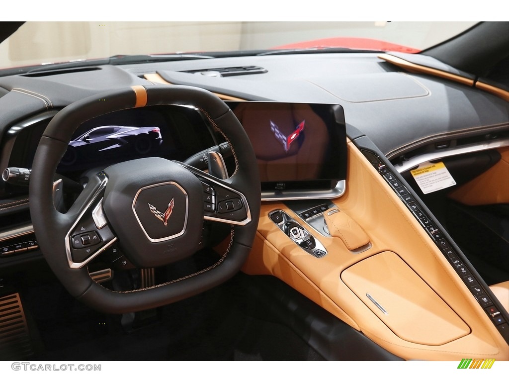 2022 Chevrolet Corvette Stingray Convertible Natural Dashboard Photo #144049861