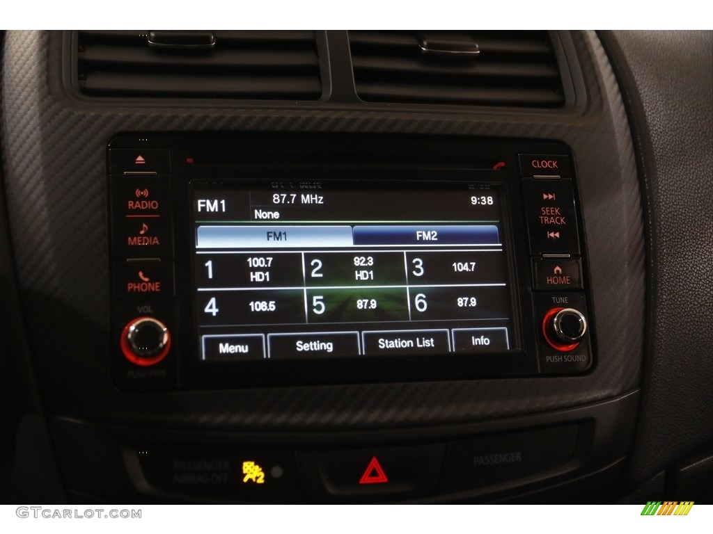2017 Mitsubishi Outlander Sport SE Audio System Photos