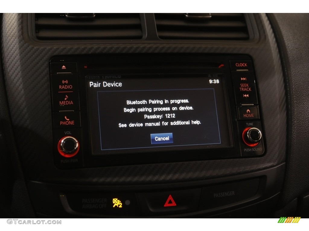 2017 Mitsubishi Outlander Sport SE Controls Photo #144050307