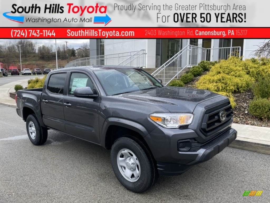 2022 Tacoma SR Double Cab - Magnetic Gray Metallic / Cement Gray photo #1