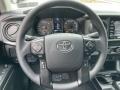 Cement Gray 2022 Toyota Tacoma SR Double Cab Steering Wheel