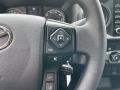 Cement Gray 2022 Toyota Tacoma SR Double Cab Steering Wheel