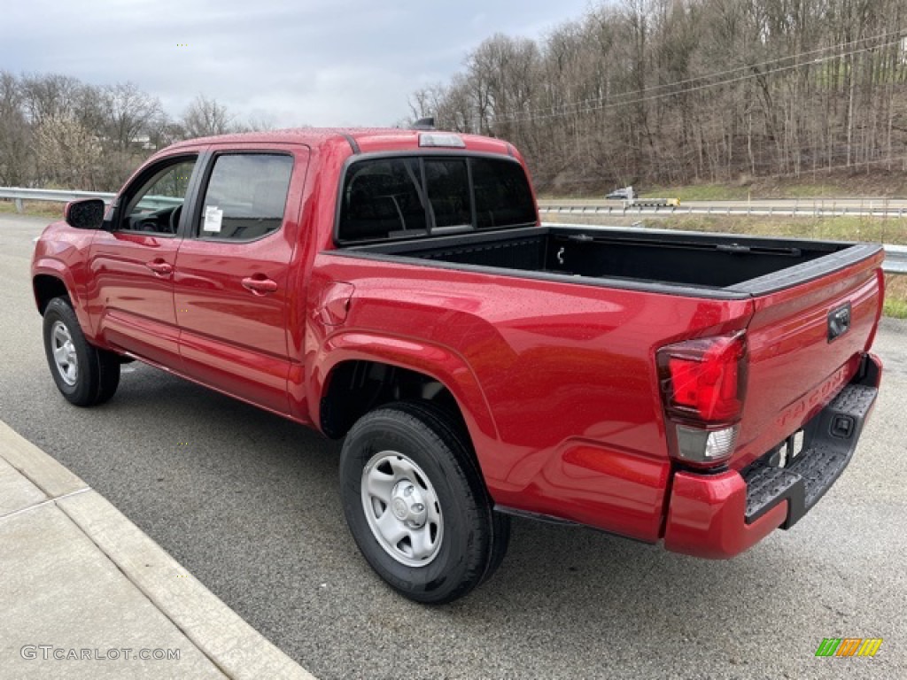 2022 Tacoma SR Double Cab - Barcelona Red Metallic / Cement Gray photo #2