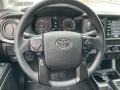 Cement Gray 2022 Toyota Tacoma SR Double Cab Steering Wheel