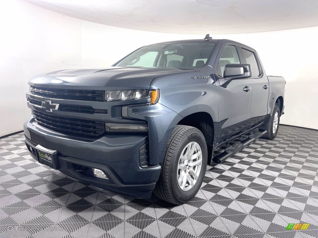 2020 Silverado 1500 RST Crew Cab 4x4 - Shadow Gray Metallic / Jet Black photo #3