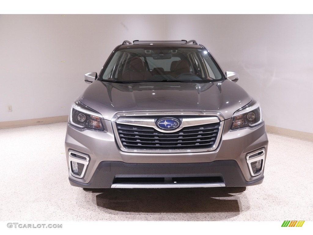 2021 Forester 2.5i Touring - Sepia Bronze Metallic / Saddle Brown photo #2