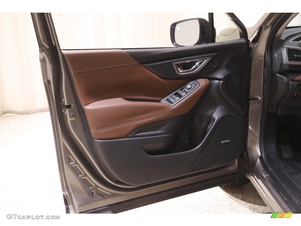 2021 Subaru Forester 2.5i Touring Saddle Brown Door Panel Photo #144051959