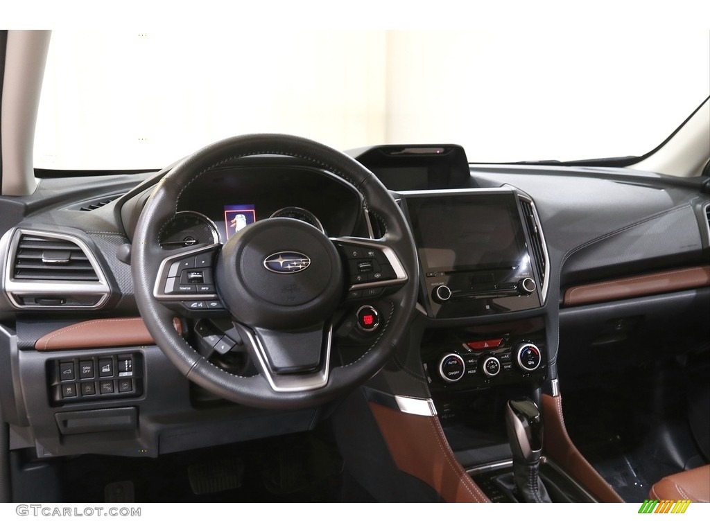 2021 Subaru Forester 2.5i Touring Saddle Brown Dashboard Photo #144051998