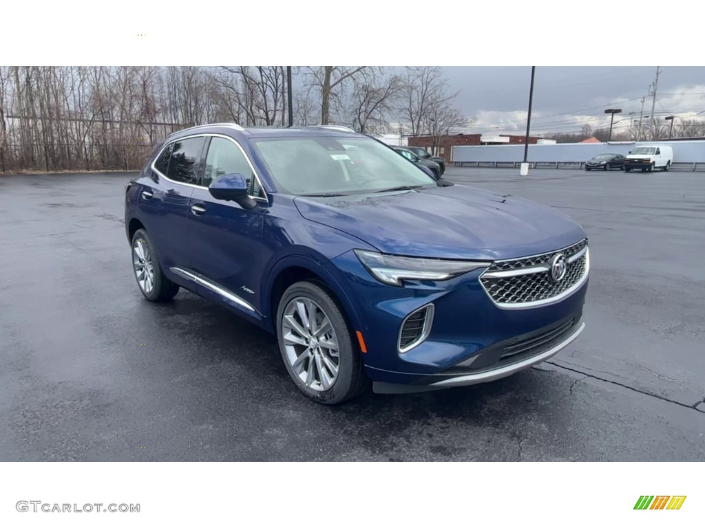 Sapphire Metallic 2022 Buick Envision Avenir AWD Exterior Photo #144052070