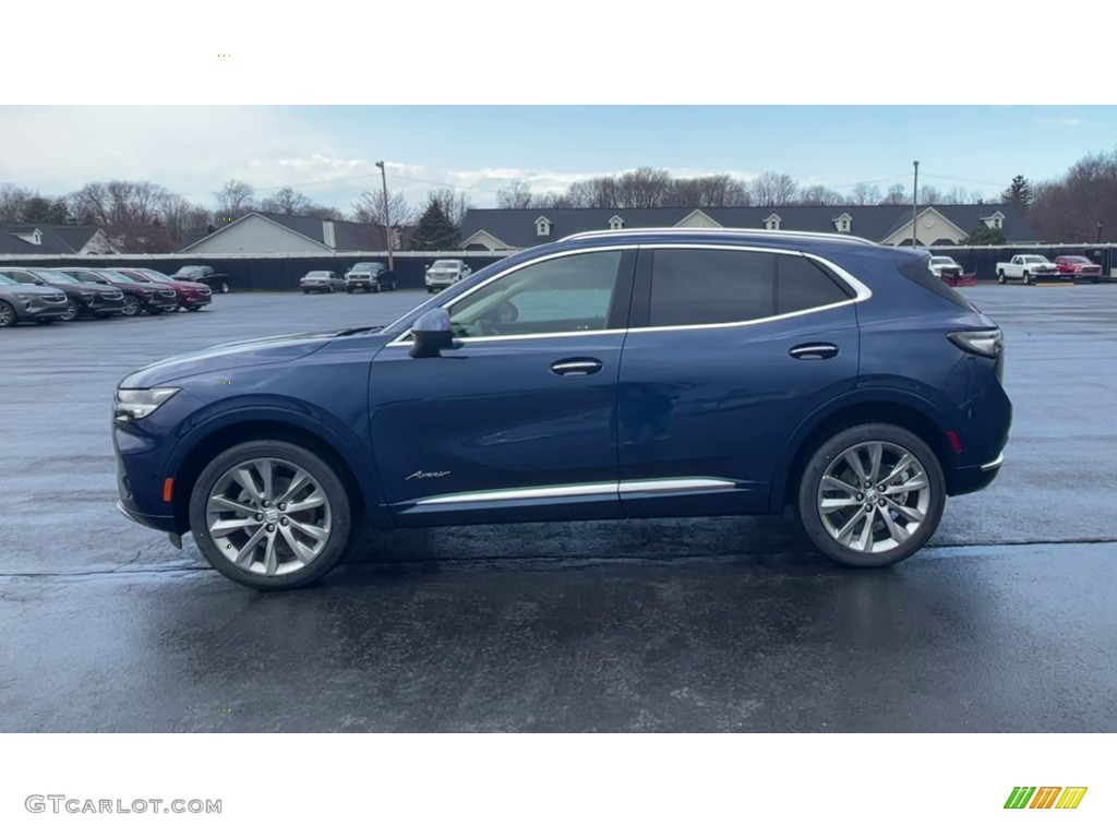 Sapphire Metallic 2022 Buick Envision Avenir AWD Exterior Photo #144052136